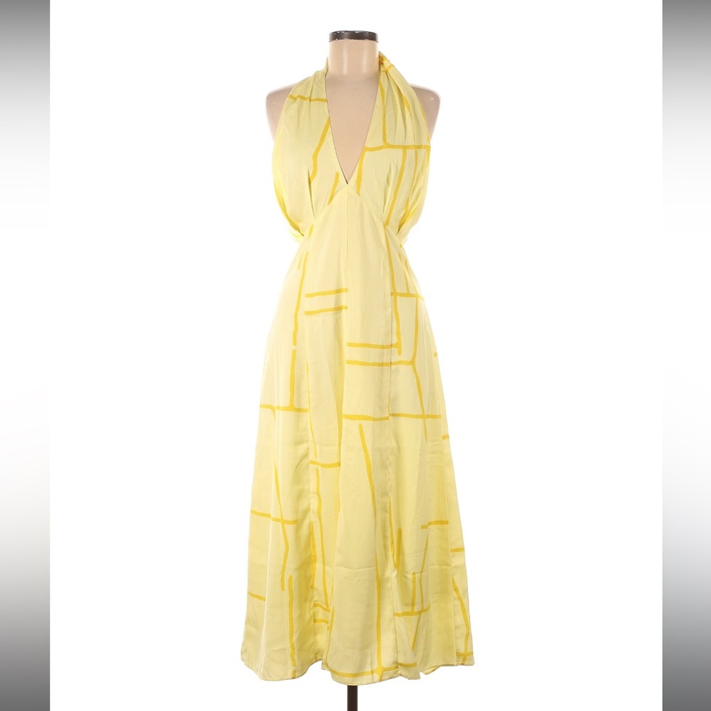 Yellow Cocktail Dress